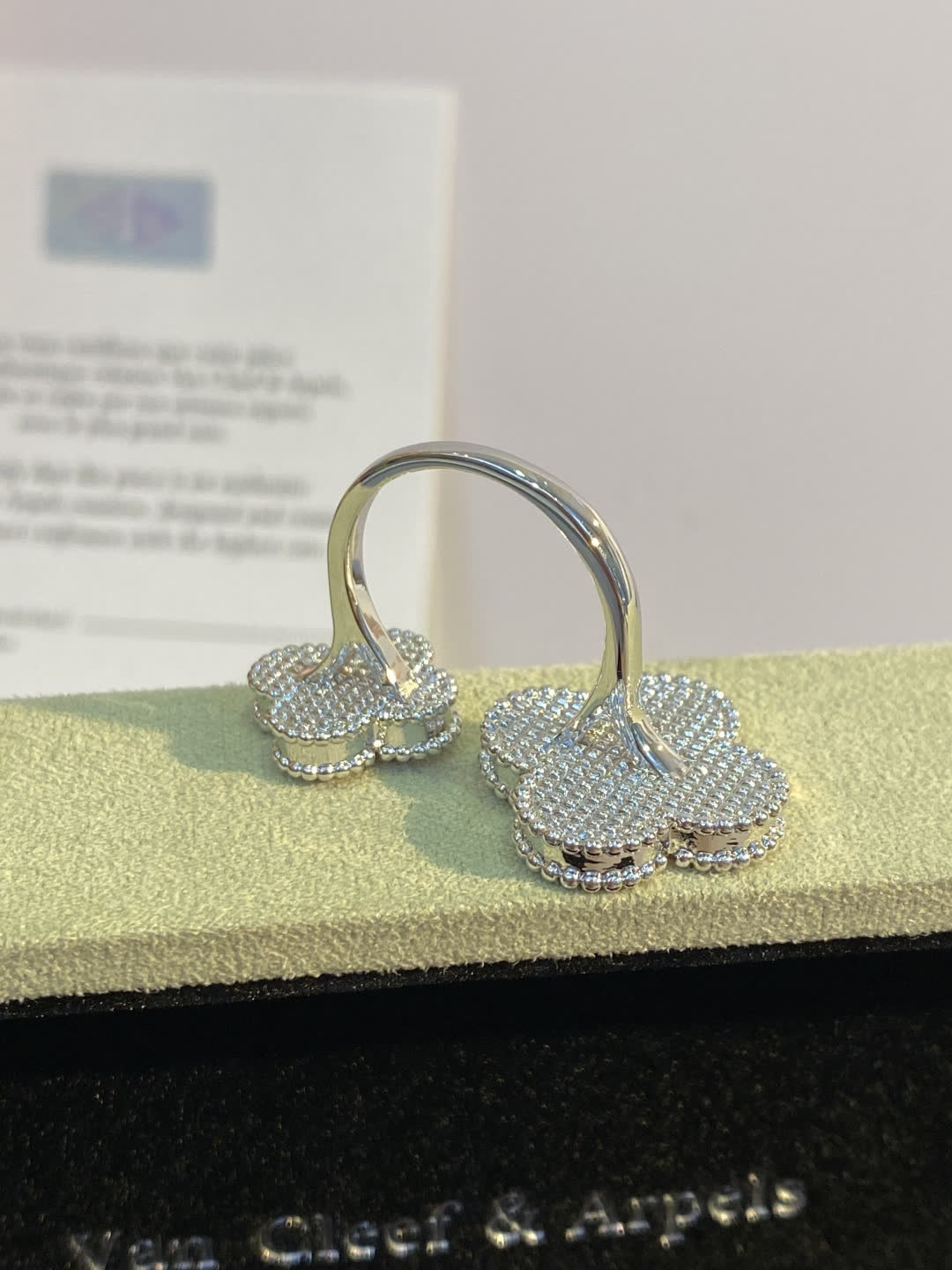 Van Cleef & Arpels Alhambra Pink Mother-of-Pearl Earrings